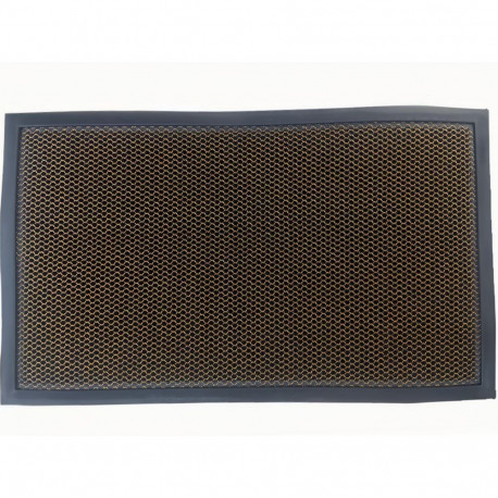 Uksematt polüester/kumm 3D H1x60x90cm, oranž