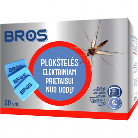 Sääsetõrje täiteplaadid 20pcs LT