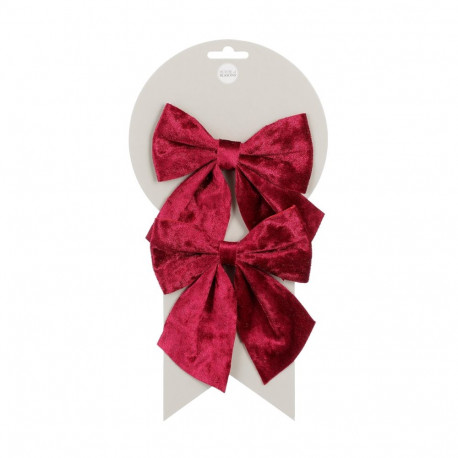 Punane dekoratiivne lips 2 tk 12X13