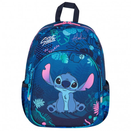 BACKPACK DISNEY BLUE STITCH 1 SECTION