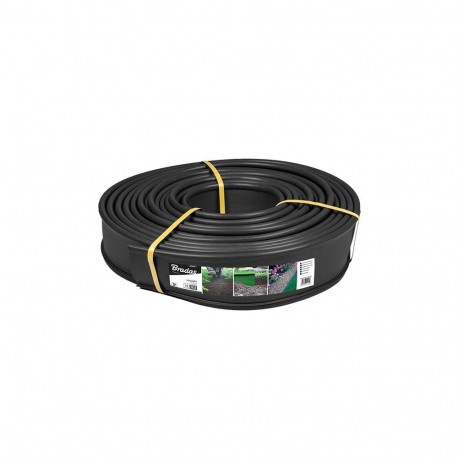 LAWN EDGE 12.5X1800CM BLACK WITH WIRE PL