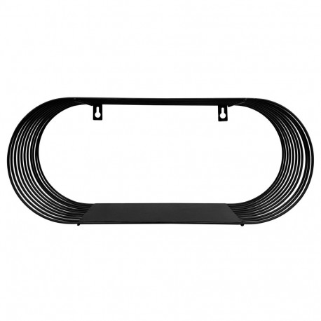 Babak must rippuv riiul 43x10x18cm
