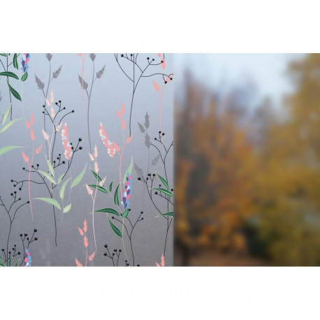 ADHESIVE  WILD FLOWERS 68.5CM 56289