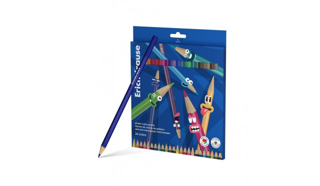COLOR PENCILS TRIANGULAR 24 COL. 61806