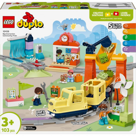 TOY CONSTRUCTOR LEGO BIG TRAIN 10428