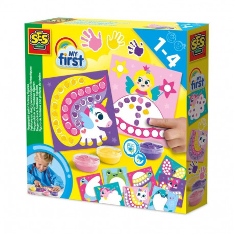 TOY CREATIVE SET FINGERPAINT PAINT 14446