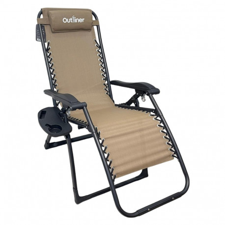 TOURIST CHAIR BROWN NHL3008 165X65X112