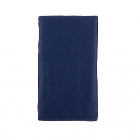 FITTED SHEET SATEEN 160X200+25 NAVY