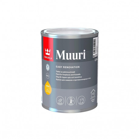 muuri matt värv 0.9L