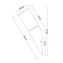 seinavalgusti CORTE DH1430 E27 IP44