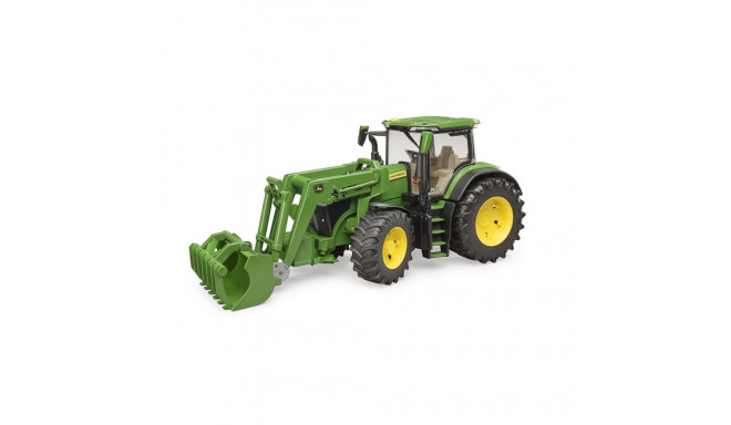 John Deere 7R mängutraktor laaduriga