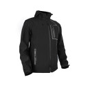 MENS JACKET SOFTSHELL STR_027_BLACK_M