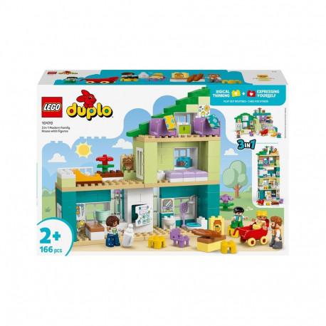 CONSTR LEGO 3IN1 MODERN FAMILY HOUS10470