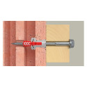 FRAME PLUG WITH SCREW 10X50 MM 25PCS
