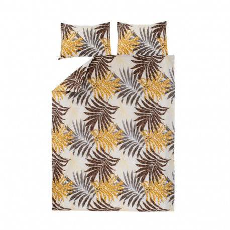 BED COV SET Abstract Leave COTT 200x220