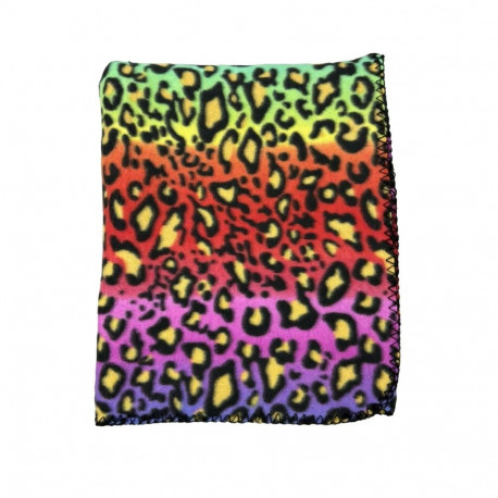 PLAID BLANKET POLAR 130X160 LEO COLORS