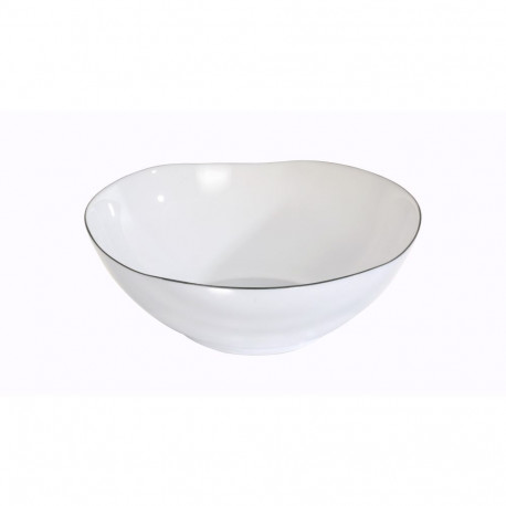 kauss 20.3CM A159 musta servaga