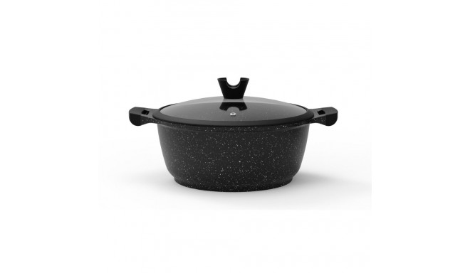 CASSEROLE DOMOLETTI BL MARBLE D28CM 6.1L