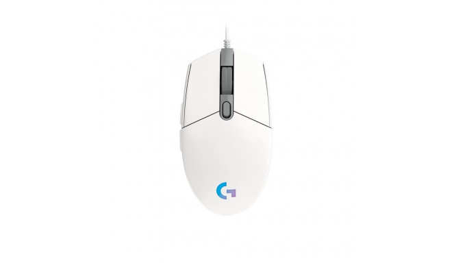Logitech G102 Lightsync valge mänguhiir