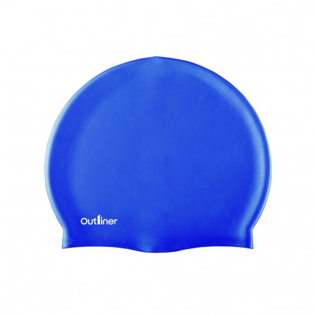 SWIMMING CAP BLUE OUTLINER FSSWM-006