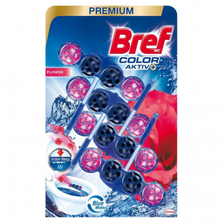 CLEANER-FRESHENER WC BREF FLOWERS 4X50G