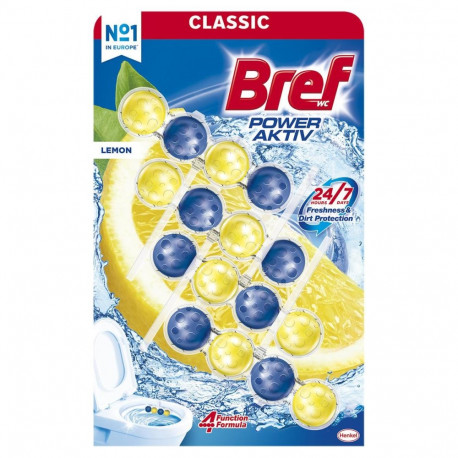 CLEANER-FRESHENER WC LEMON 4X50G