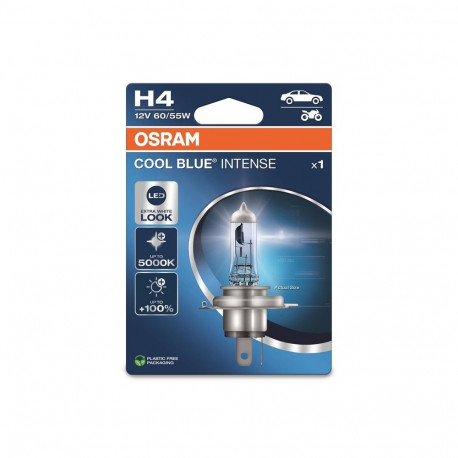 CAR LIGHT BLUE INTENSE 60/55W 12V H4