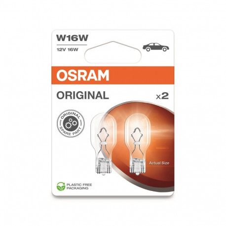 CAR LIGHT OSRAM W16W 921-02B 16W 12V