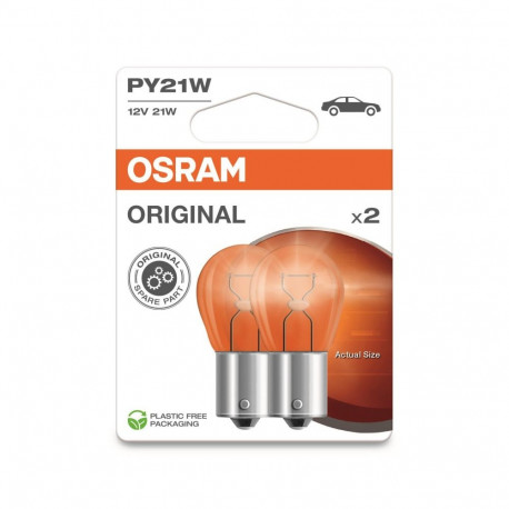 CAR LIGHT 7507-02B 21W 12V BAU15S B