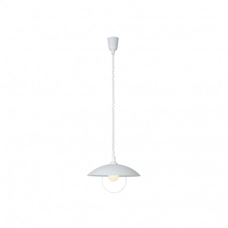 PENDANT LIGHT MOSA E27 WHITE