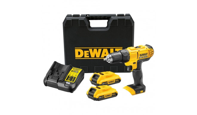 DRILL CORDLESS DCD771D2-QW 2X2AH 18V
