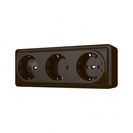 SOCKET 3PL SL+250 pruun