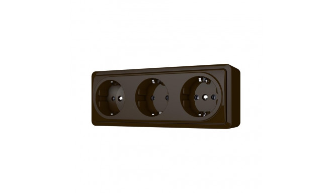 SOCKET 3PL SL+250 pruun