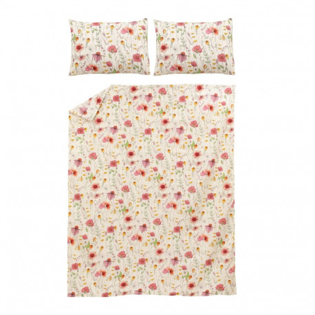 BED COV SET Summer Garden puuvill 160x200