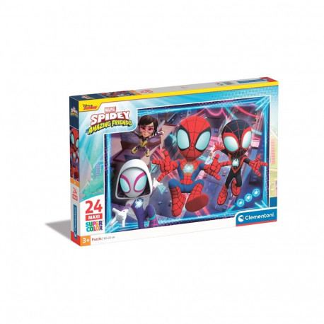 PUZZLE CLEMENTONI 24 MAXI SPIDEY 28527