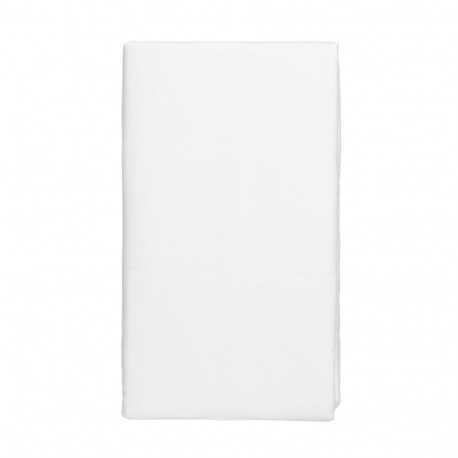 FITTED SHEET SATEEN 90X200+25 WHITE