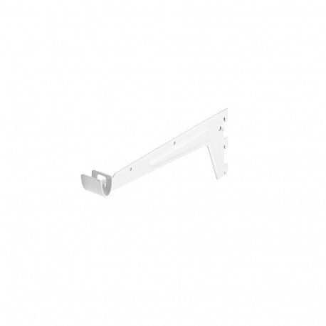 BRACKET CLOTHES RAIL 250 MM WHITE