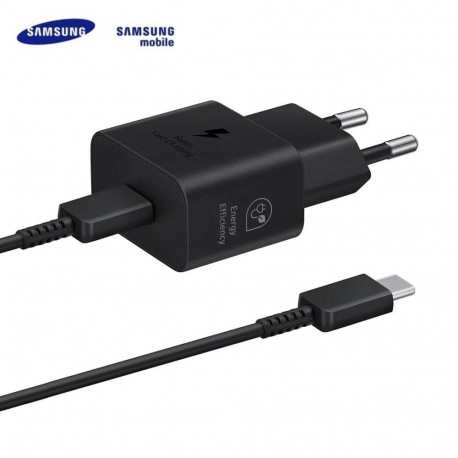 laadija USB-C 25W kaabliga must