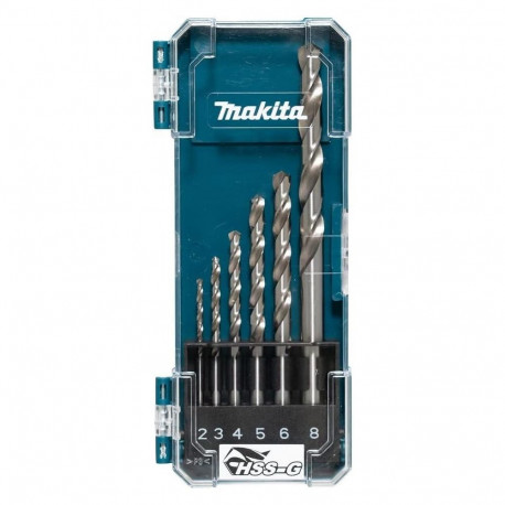 METAL DRILL HSS-G BITS 6PCS