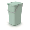 WASTE BIN SOFT GREEN 25L