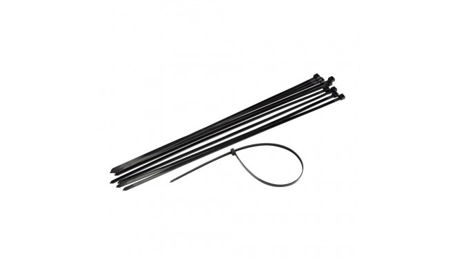 CABLE TIES 3.5X200MM 100PCS BLACK