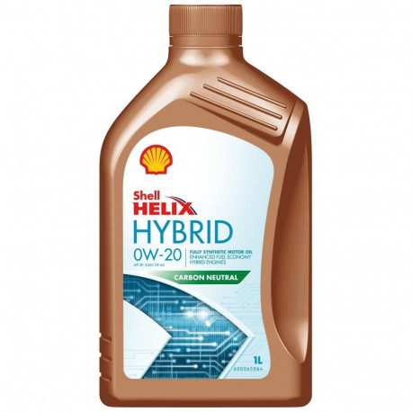 SHELL HELIXHYBRID 0W-20 1L