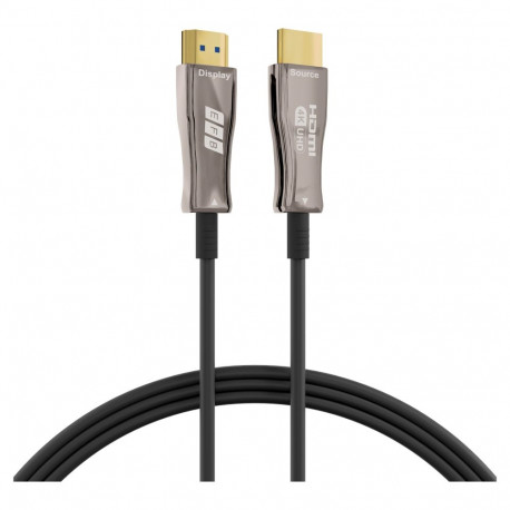 "EFB HDMI Glasfaserkabel AOC aktiv 4K60Hz 30m schwarz"
