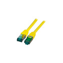 EFB RJ45 patchkaabel S/FTP Cat.6A LSZH 20.00m, kollane