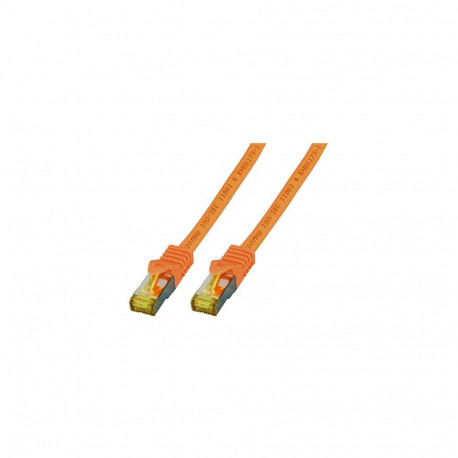 "EFB RJ45 Patchk. S/FTP Cat.6A LSZH Cat.7 Rohk. 30.00m orange"