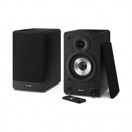 "Bookshelf Speakers, 2-way, 2.0 channels, wired and wireless, 60 W, black"