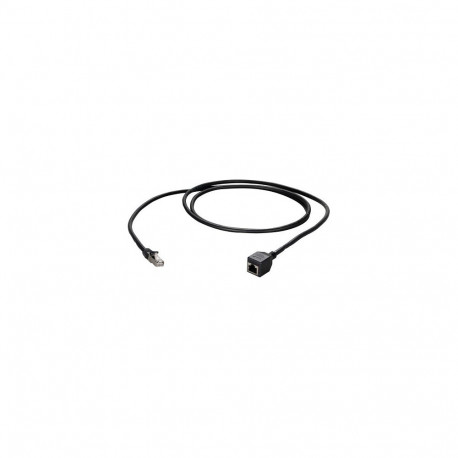 "EFB RJ45 Patchkabelverl. S/FTP, Cat.6A, AWG26, LSZH, 10m, sw"