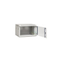"19"" Wandgehäuse Flat Pack 12HE, Tiefe 450 mm, grau"