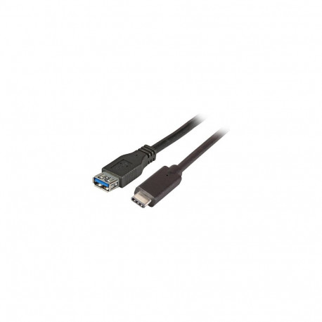 "EFB USB3.2 Adapterkabel Typ-C Stecker auf Typ A Buchse 0.2m"