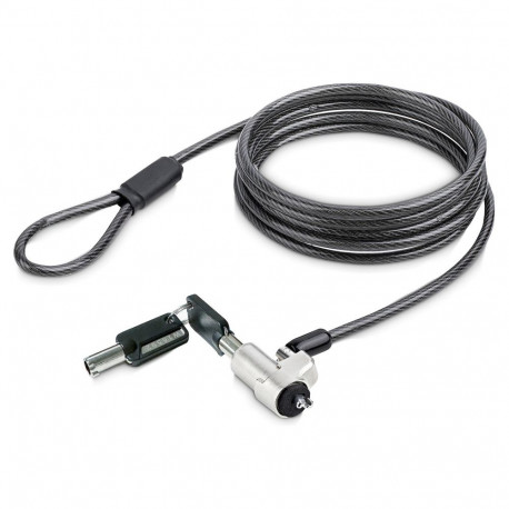 "StarTech Laptop cable lock 6Ft Compatible With Noble Wedge, Laptop Cable Lock, 6Ft (2m)"